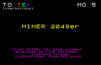 Miner 2049er screenshot 4 for Atari 2600